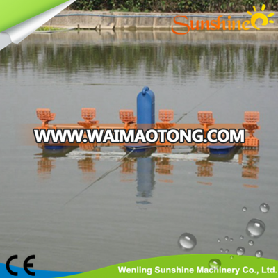 for fish pond 1:14 reducer 165cm float nano bubble for aquaculture 9 spline gearbox fish pond aerator